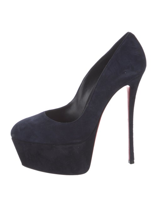 Christian Louboutin Suede Pumps