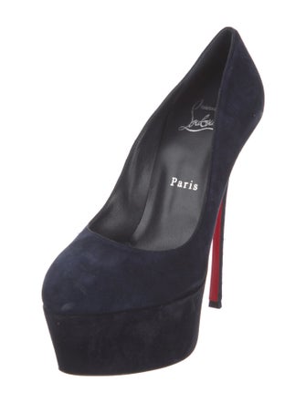 Christian Louboutin Suede Pumps