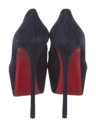 Christian Louboutin Suede Pumps