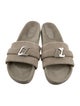 Christian Louboutin Suede Slides