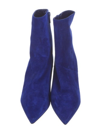 Christian Louboutin Suede Sock Boots