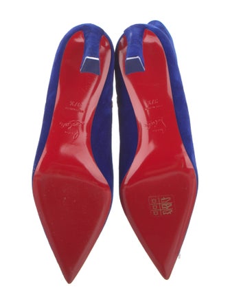 Christian Louboutin Suede Sock Boots