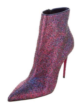Christian Louboutin Glitter Boots