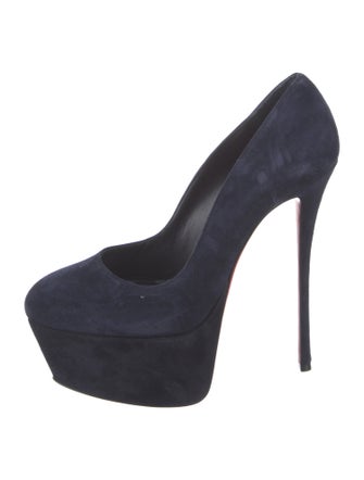 Christian Louboutin Suede Pumps
