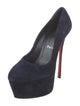 Christian Louboutin Suede Pumps