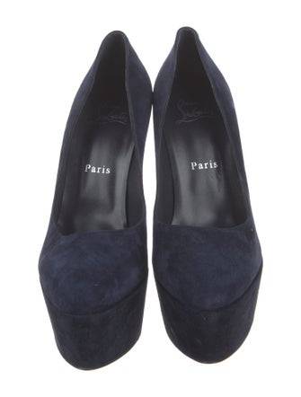 Christian Louboutin Suede Pumps