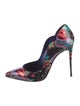 Christian Louboutin Patent Leather Printed Pumps