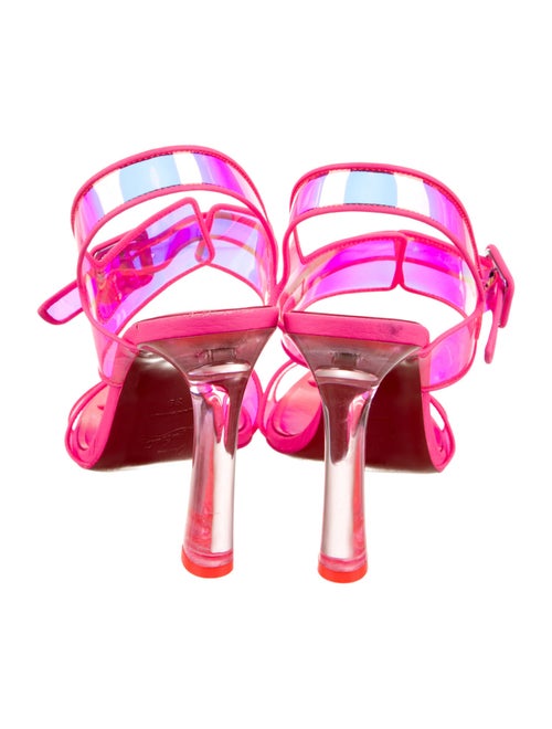 Christian Louboutin PVC Slingback Sandals