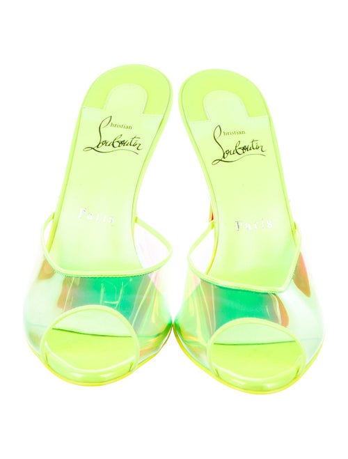 Christian Louboutin PVC Slides