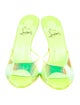 Christian Louboutin PVC Slides
