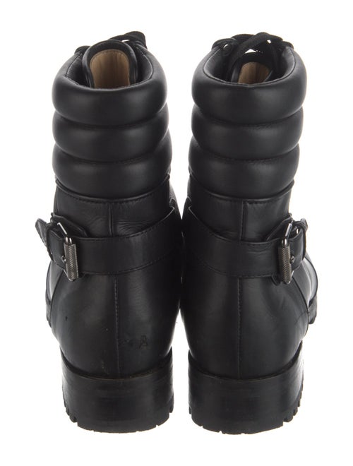 Christian Louboutin Leather Combat Boots