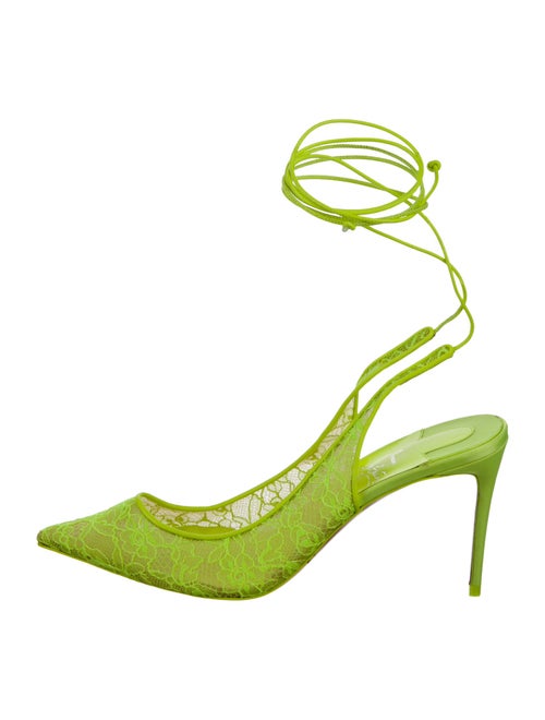 Christian Louboutin Lace Lace Pattern Pumps