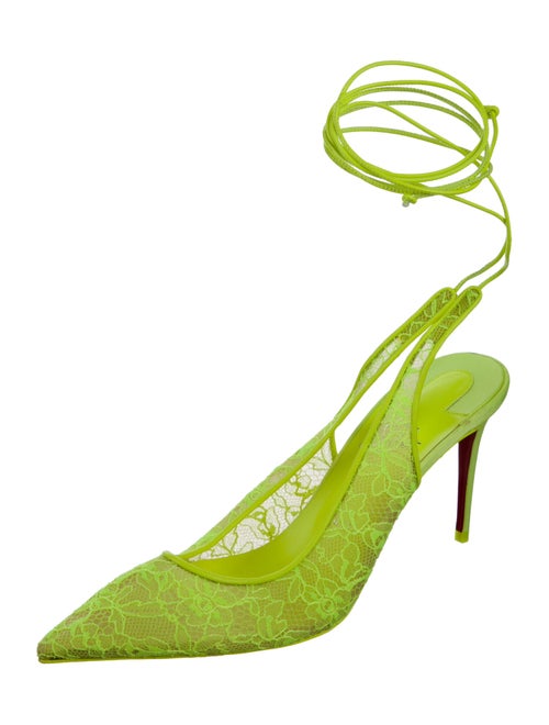 Christian Louboutin Lace Lace Pattern Pumps