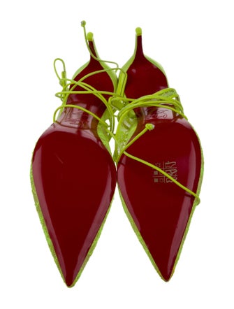 Christian Louboutin Lace Lace Pattern Pumps