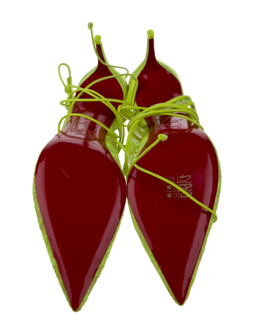 Christian Louboutin Lace Lace Pattern Pumps