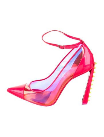 Christian Louboutin Pumps Patent Leather Studded Accents IT 37 | 7