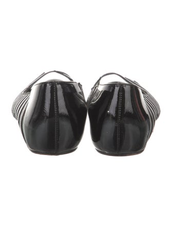 Christian Louboutin PVC Printed Ballet Flats