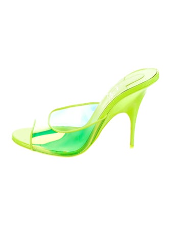 Christian Louboutin Patent Leather Slides