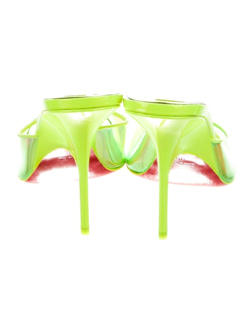 Christian Louboutin Patent Leather Slides