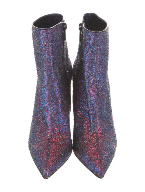 Christian Louboutin Leather Printed Boots