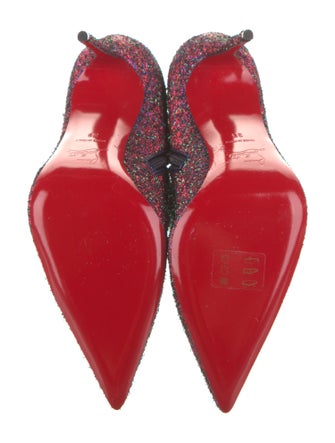 Christian Louboutin Leather Printed Boots