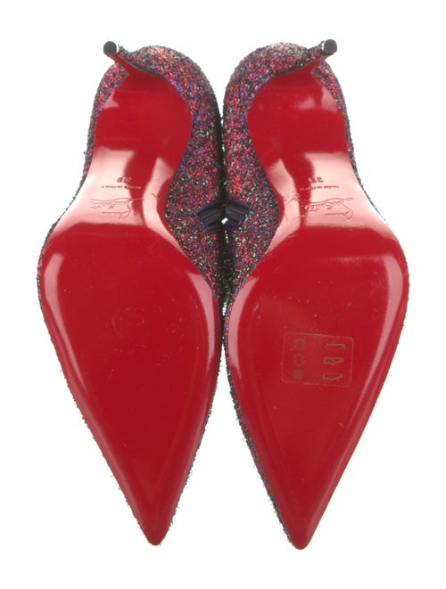 Christian Louboutin Leather Printed Boots