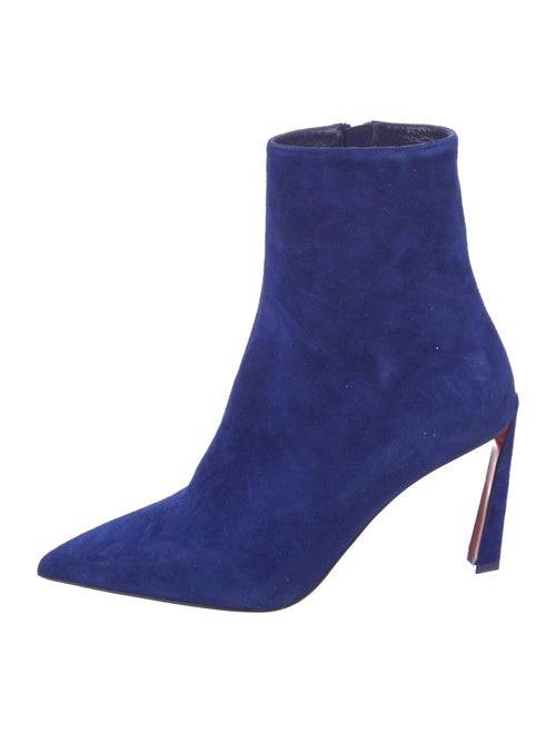 Christian Louboutin Suede Sock Boots