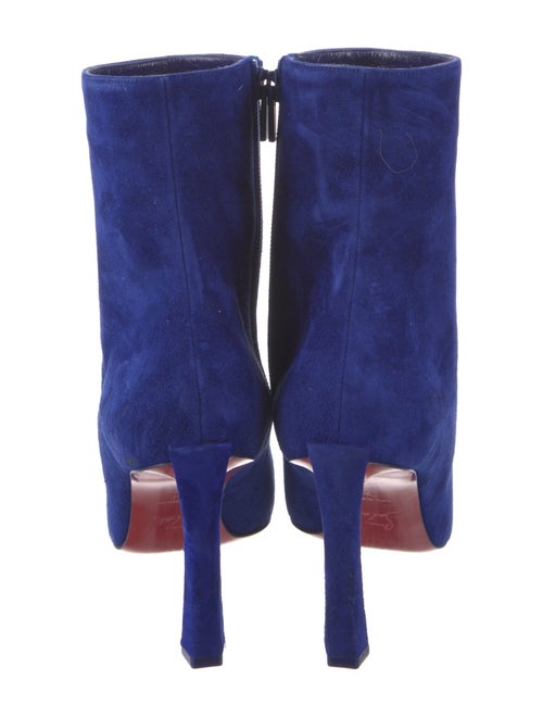 Christian Louboutin Suede Sock Boots