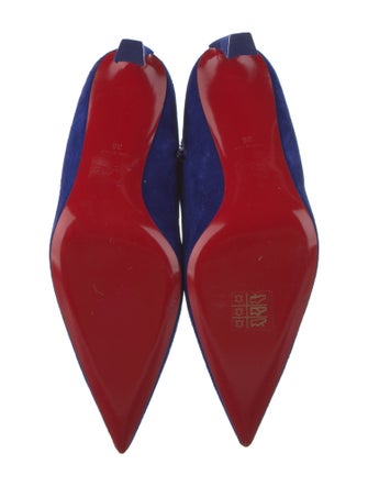 Christian Louboutin Suede Sock Boots