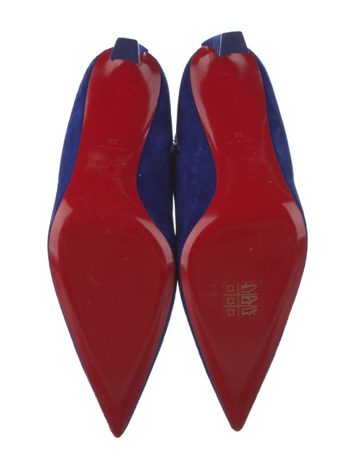 Christian Louboutin Suede Sock Boots