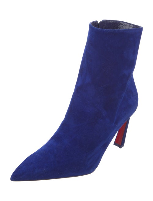 Christian Louboutin Suede Sock Boots