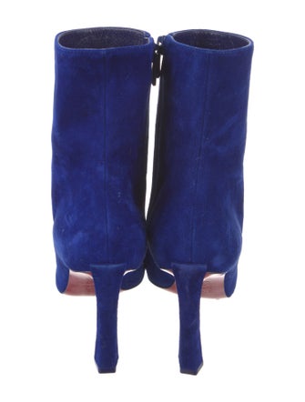 Christian Louboutin Suede Sock Boots