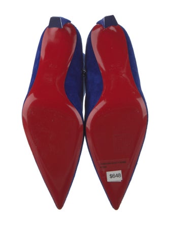Christian Louboutin Suede Sock Boots