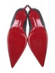 Christian Louboutin Spike Accents Suede Pumps
