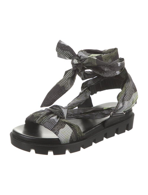 Christian Louboutin Printed Gladiator Sandals