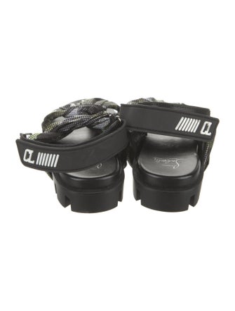 Christian Louboutin Printed Gladiator Sandals