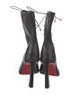 Christian Louboutin Leather Lasercut Accents Pumps