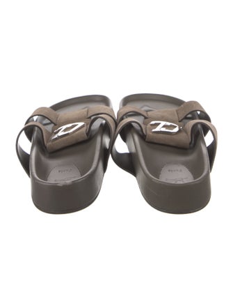 Christian Louboutin Suede Slides