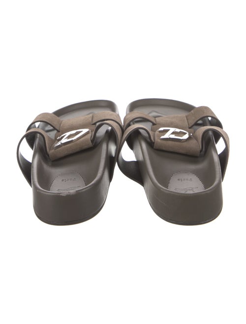 Christian Louboutin Suede Slides