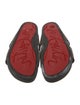 Christian Louboutin Suede Slides