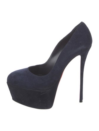 Christian Louboutin Suede Pumps