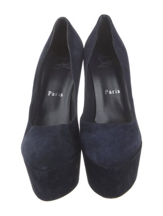Christian Louboutin Suede Pumps