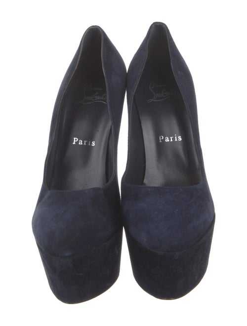 Christian Louboutin Suede Pumps