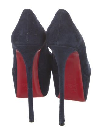 Christian Louboutin Suede Pumps