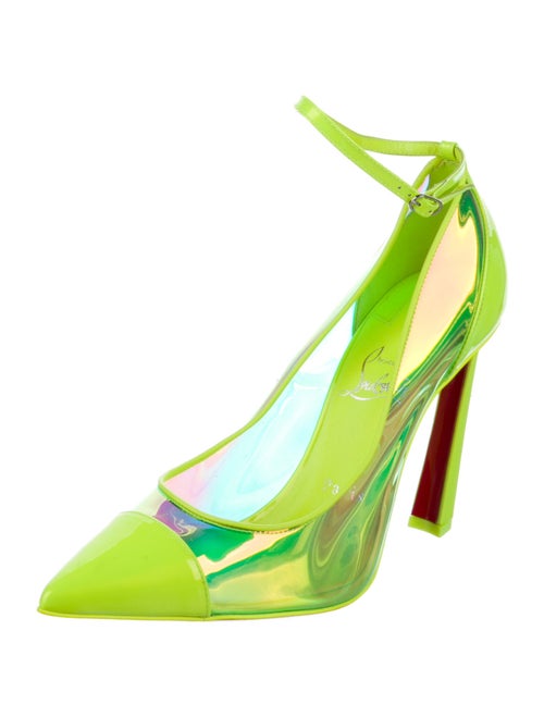 Christian Louboutin Spike Accents PVC Pumps