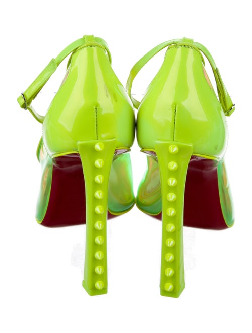Christian Louboutin Spike Accents PVC Pumps