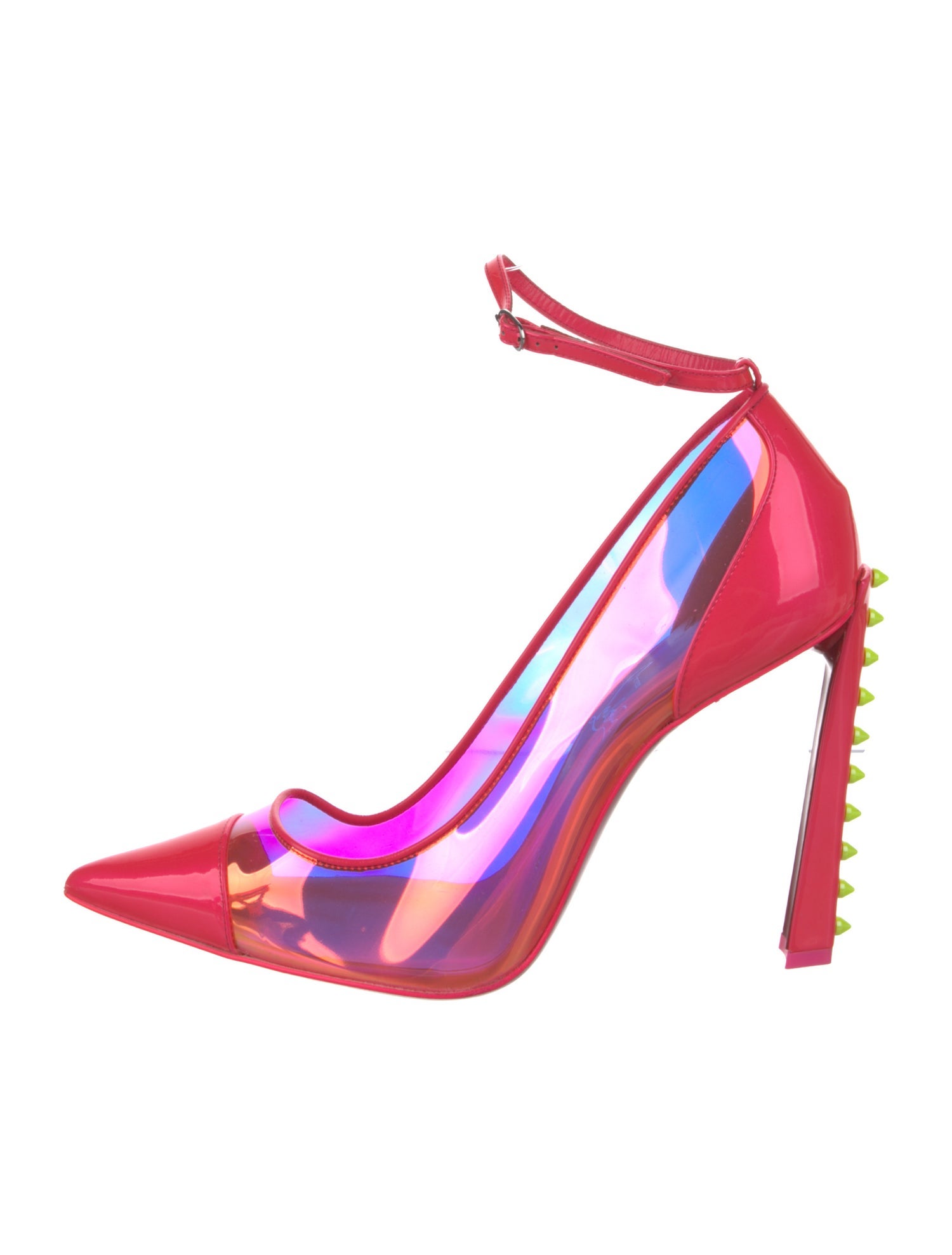 Christian Louboutin PVC Printed Pumps