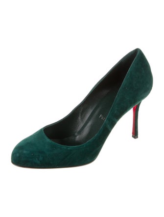 Christian Louboutin Suede Pumps