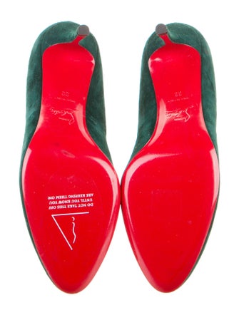 Christian Louboutin Suede Pumps