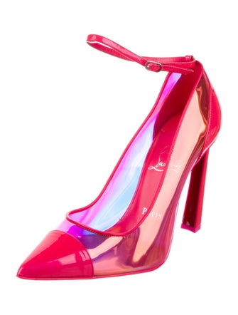 Christian Louboutin Spike Accents PVC Pumps